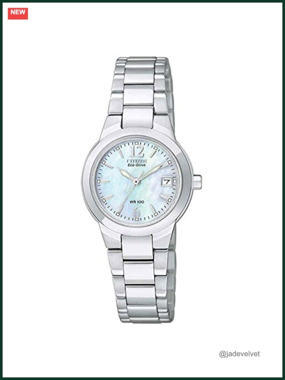 Eco-Drive Dress Classic Watch Silver-Tone Stainless Steel Solar
